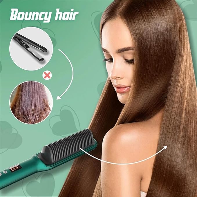 Hair Straightener + Comb