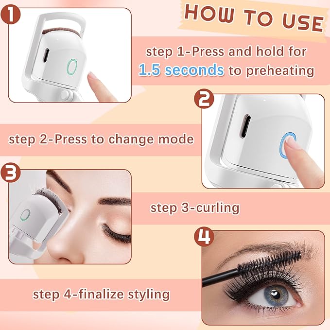 Electric Eyelash Curler Heated