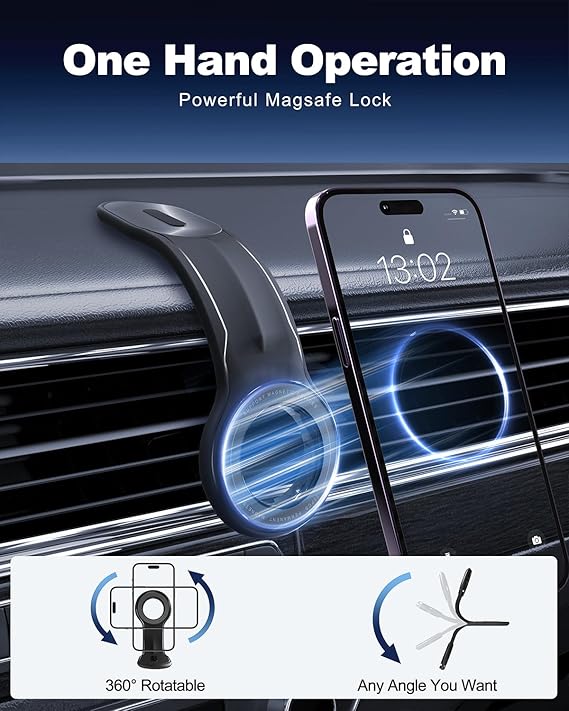 Detachable Magnetic Car Phone Mount