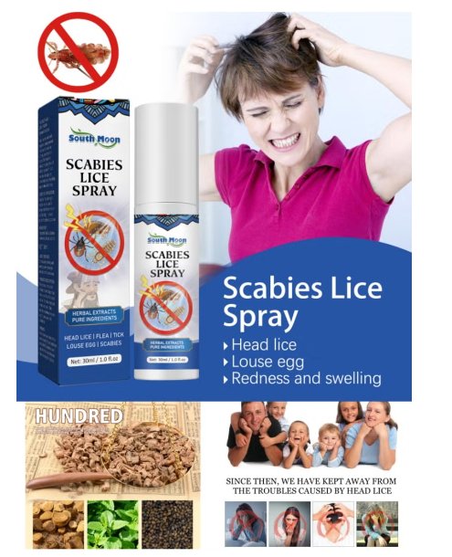 Hair Lice Repellent Spray